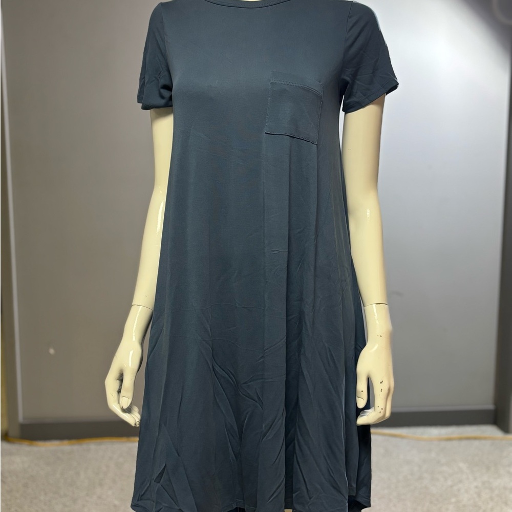 LuLaRoe Blue Carly Dress. Size XS